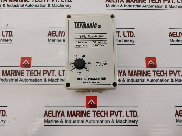 Termonic 1679/040 Thermostat 10A 220V~ 50/60hz