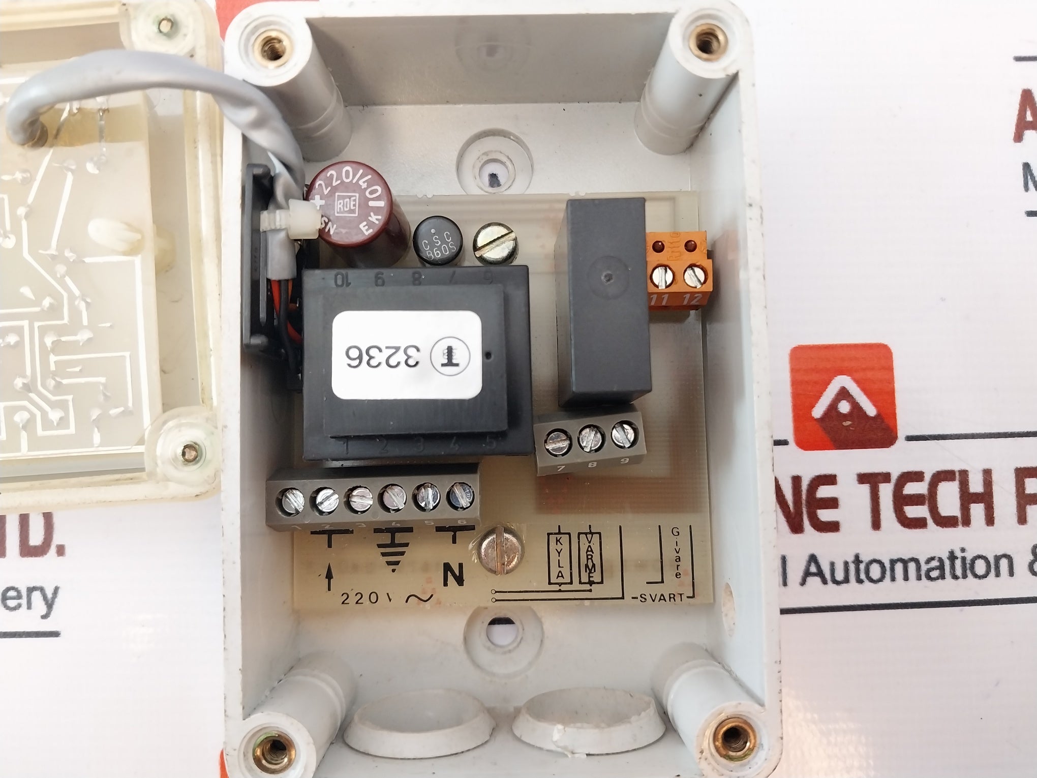 Termonic 1679/040 Thermostat 10A 220V~ 50/60Hz