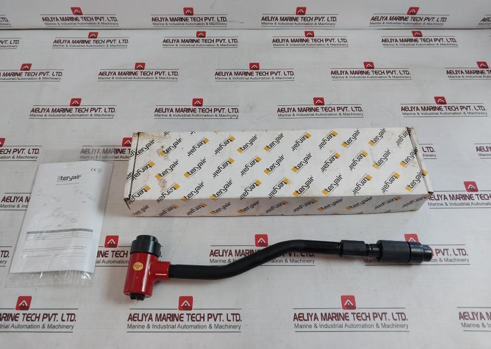 Teryair X2 Pneumatic Hard Steel Tipped Scabbler - Single Piston Head 1027723