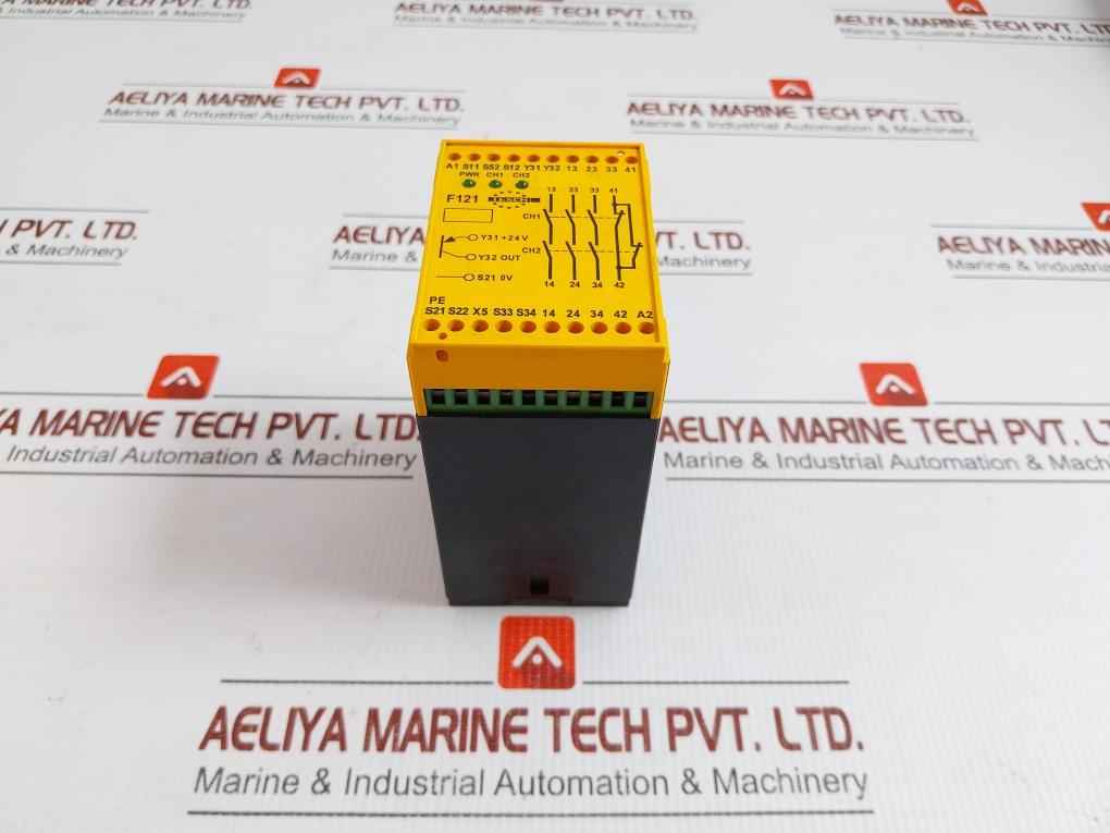 Tesch 24Vac/Dc-50/60Hz Safety Relay F121X04