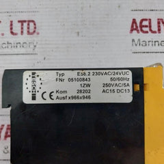 Tesch E58.2 Time Delay Relay 230Vac/24Vuc 50/60Hz 250Vac/5A Ac15 Dc13