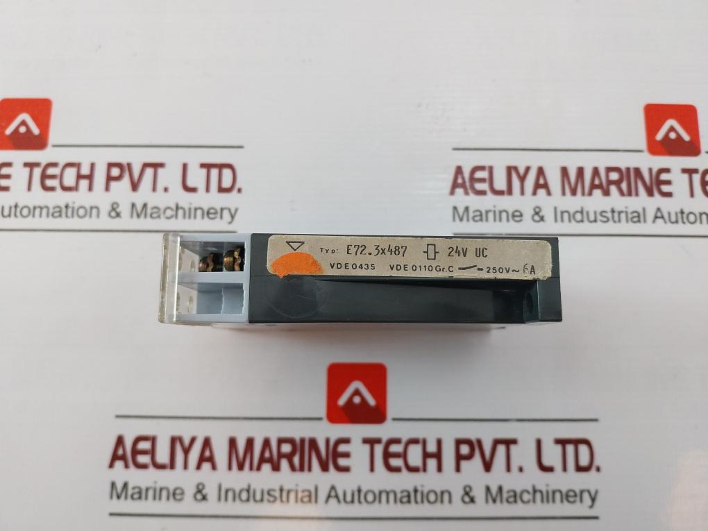 TESCH E72.3X487 Zeitrelais 250V 6A VDE 0110 D59-2