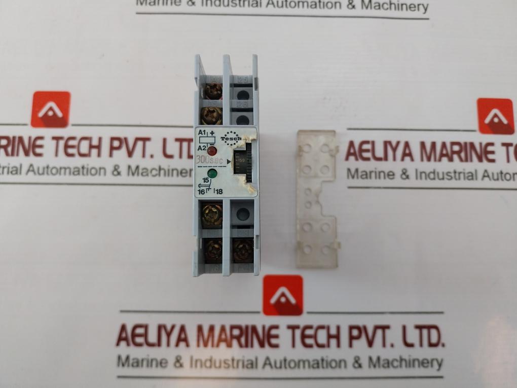 TESCH E72.3X487 Zeitrelais 250V 6A VDE 0110 D59-2