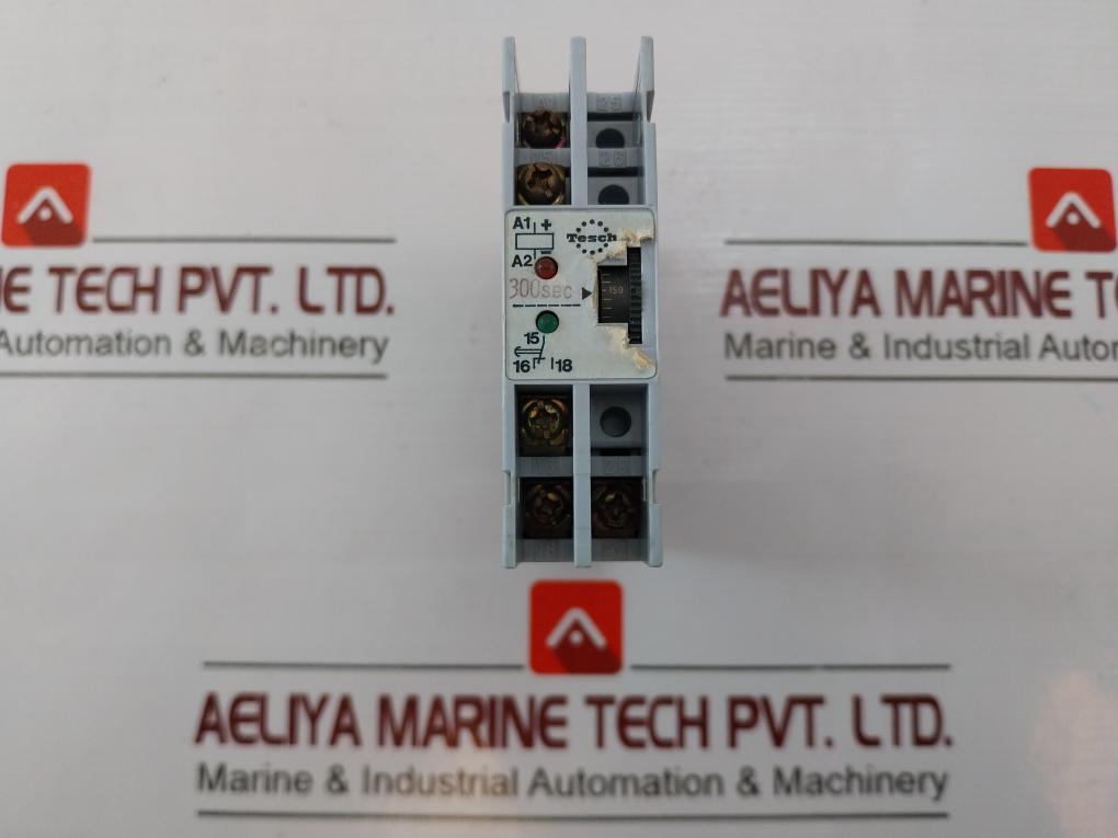 TESCH E72.3X487 Zeitrelais 250V 6A VDE 0110 D59-2