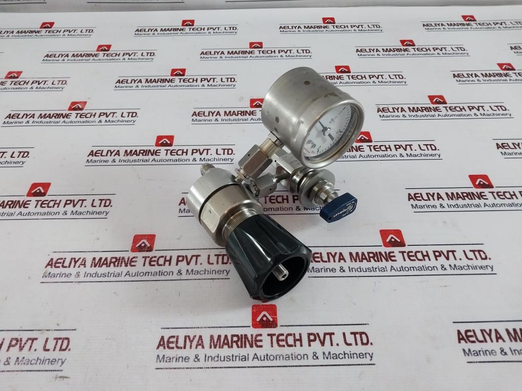 Tescom 44-2262-r92-875 Pressure Regulator Hm20a-4vklq-gf4-sp-300psi