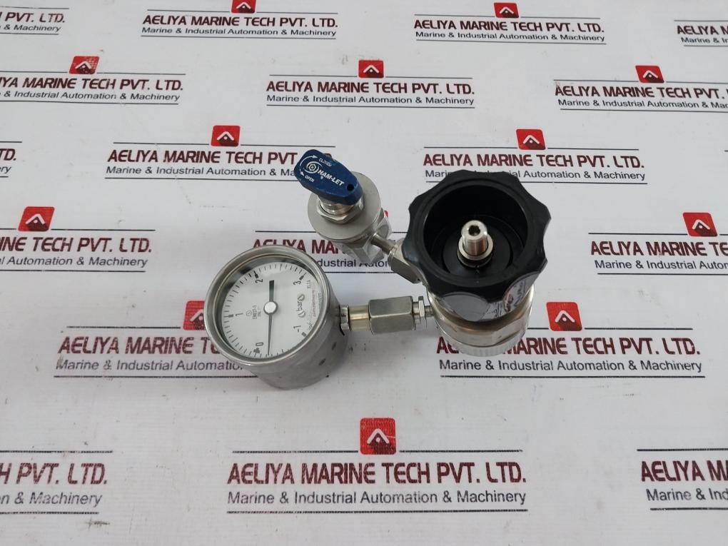 Tescom 44-2262-r92-875 Pressure Regulator Hm20a-4vklq-gf4-sp-300psi