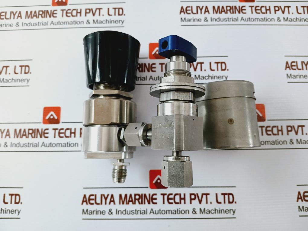 Tescom 44-2262-r92-875 Pressure Regulator, En837-1, 316l, Class 1.6