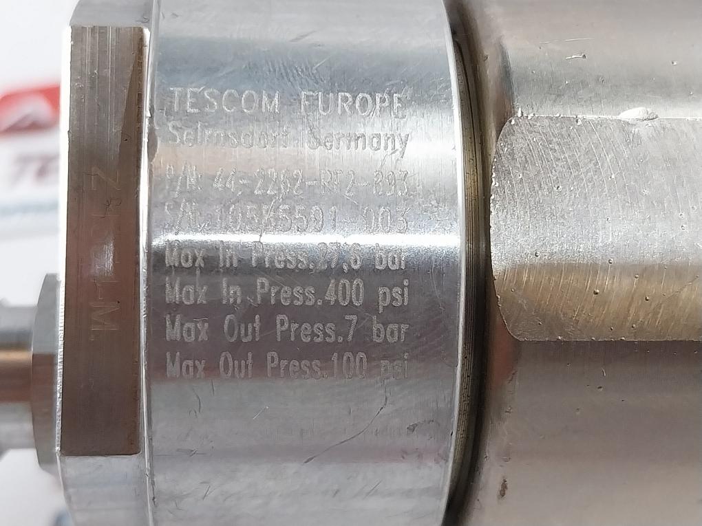 Tescom 44-2262-rf2-893 Pressure Regulator