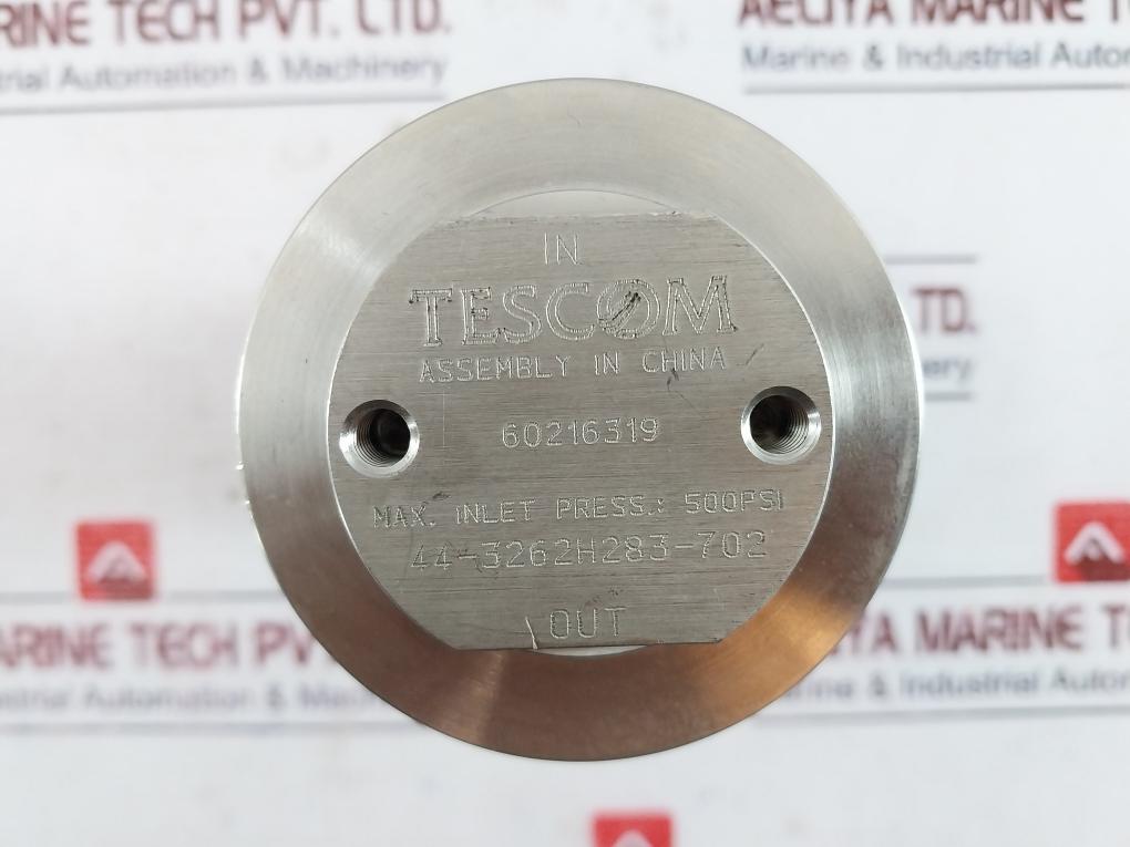 Tescom 44-3262h283-702 Pressure Regulator 500 Psi 150 Psig