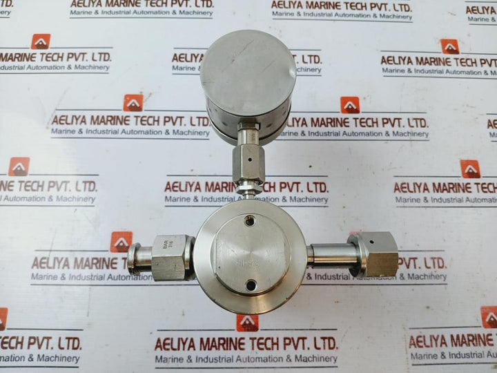 Tescom 44-3262hrw3-853 Pressure Regulator + Centrotherm En837-1 Pressure Gauge
