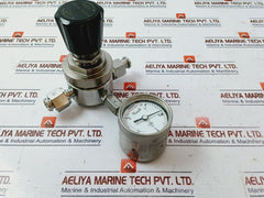 Tescom 44-3262hrw3-853 Pressure Regulator + Centrotherm En837-1 Pressure Gauge