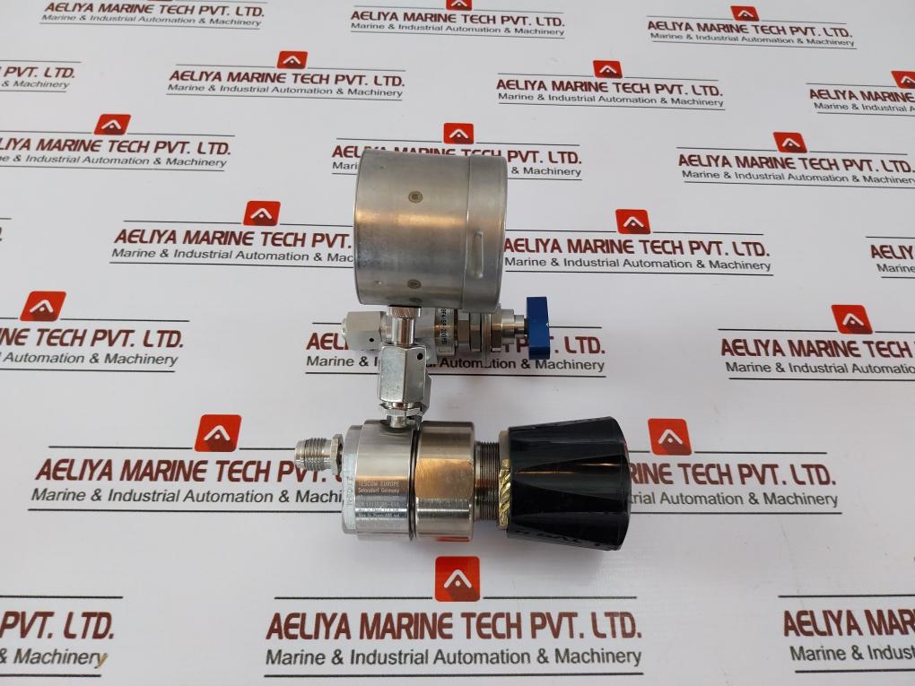 Tescom Europe 44-2262-r92-875 Single-stage Pressure Regulator Used