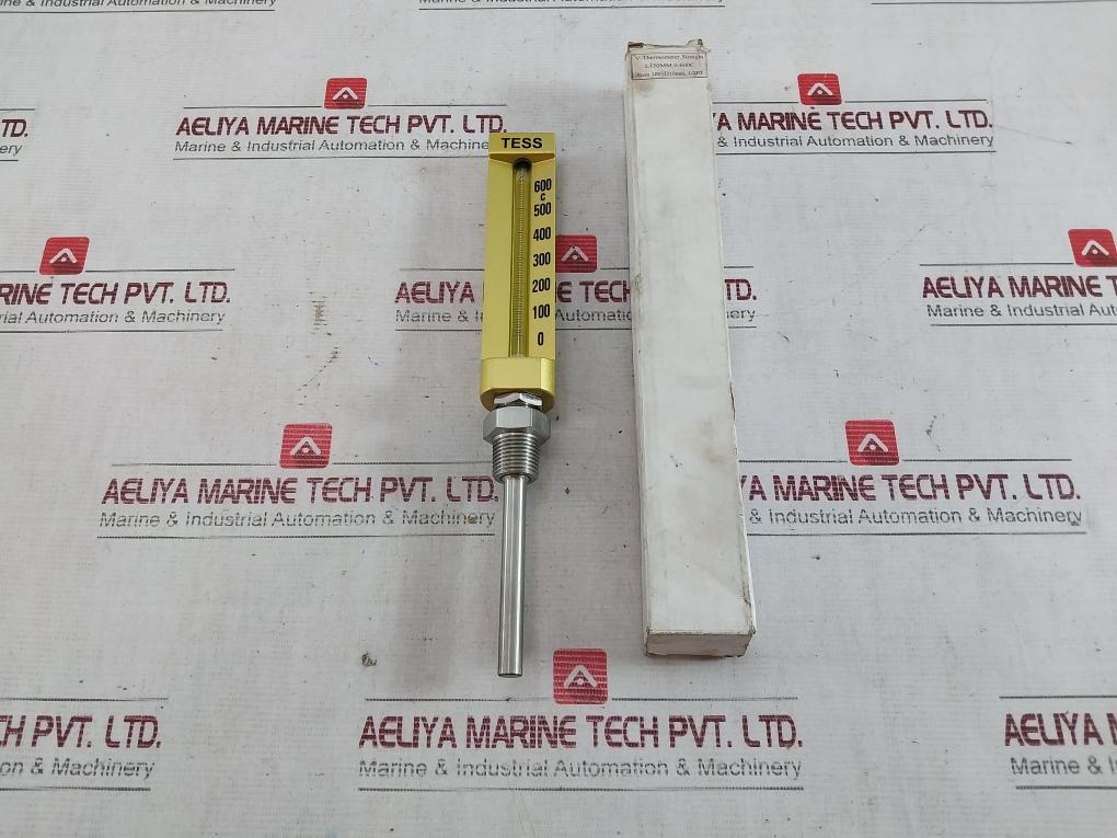 Tess 0-600C Straight Thermometer L150Mm 100 X D10Mm 1/2Pt