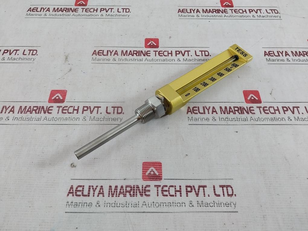 Tess 0-600C Straight Thermometer L150Mm 100 X D10Mm 1/2Pt