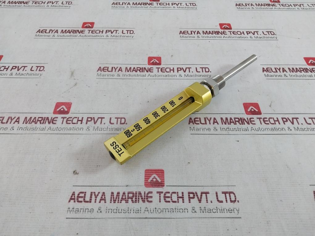 Tess 0-600C Straight Thermometer L150Mm 100 X D10Mm 1/2Pt