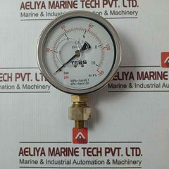 Tess En 837.1 Gly Pressure Gauge 1/2" Bsp, Bm 0-10 Bar 0-150 Psi