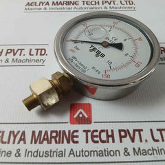 Tess En 837.1 Gly Pressure Gauge 1/2" Bsp, Bm 0-10 Bar 0-150 Psi
