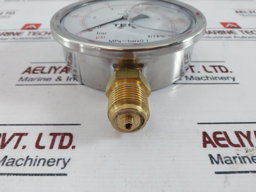 Tess EN 837.1 Pressure Gauge 0-150 PSI 0-10 BAR