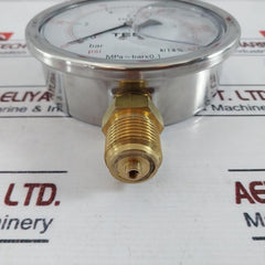 Tess EN 837.1 Pressure Gauge 0-150 PSI 0-10 BAR