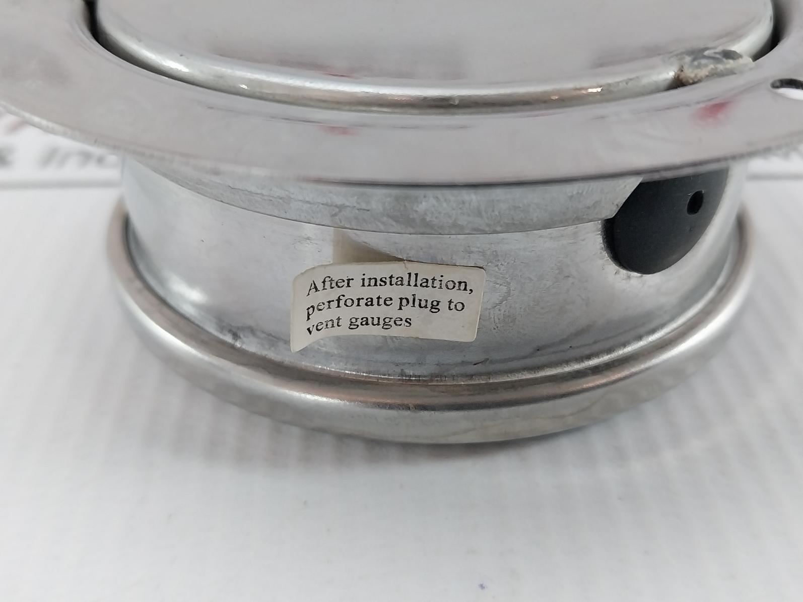 Tess En 837 Pressure Gauge 0–6 Bar / 0–80 Psi