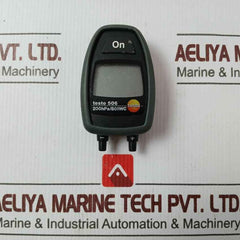Testo 506 Electronic U-tube Manometer 200Hpa/80Iwc