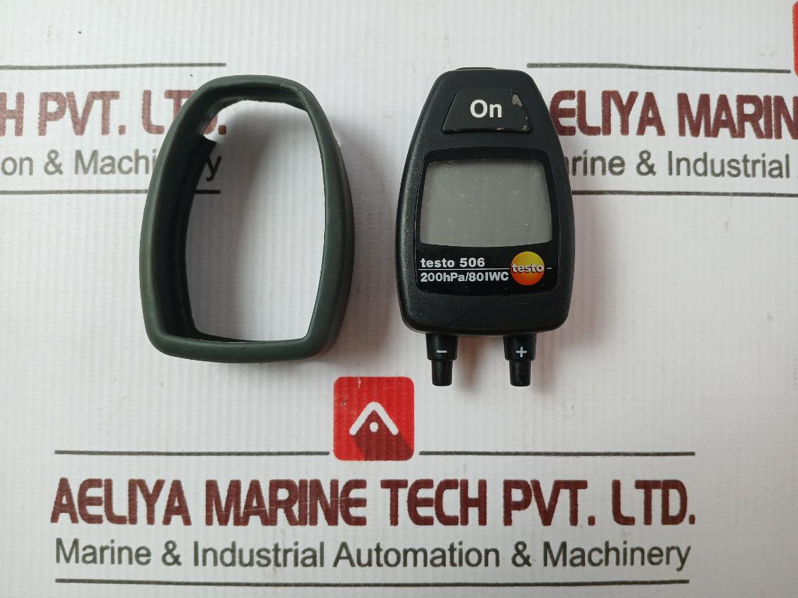 Testo 506 Electronic U-tube Manometer 200Hpa/80Iwc