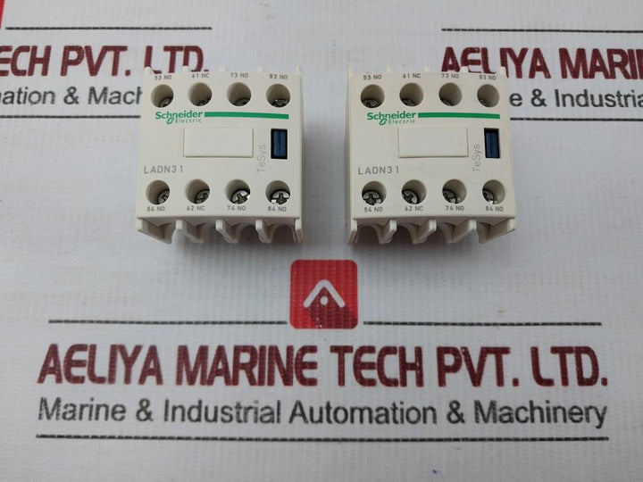 Tesys Auxiliary Contact Block Ladn31 Schneider Electric 690V 10A