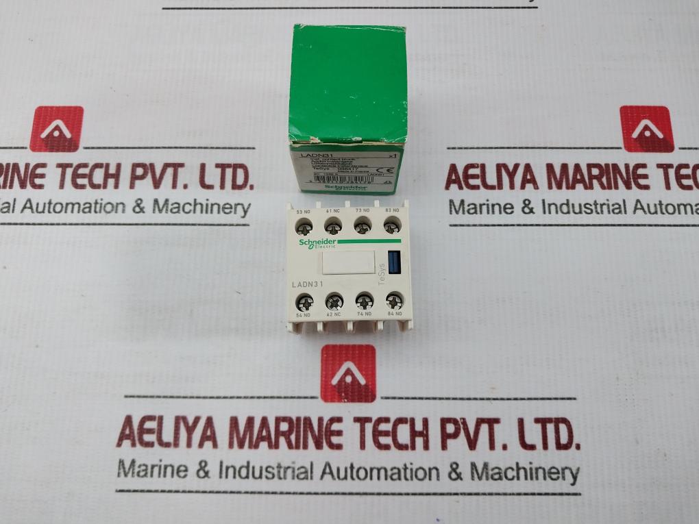 Tesys Auxiliary Contact Block Ladn31 Schneider Electric 690V 10A
