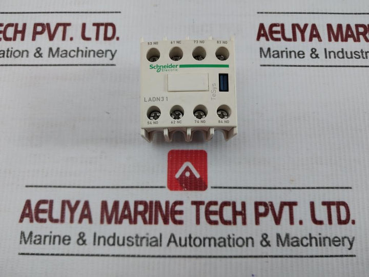 Tesys Auxiliary Contact Block Ladn31 Schneider Electric 690V 10A