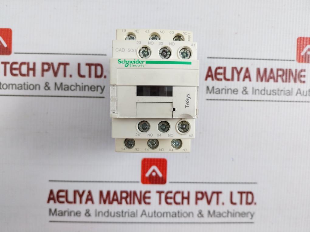 Tesys Control Relay 690V/10A Part No Cad506 Schneider Electric