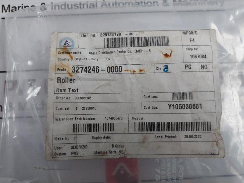 Tetra Pak 3274246 Aa Outer Wheel End Bearing Cup Installer 5002538