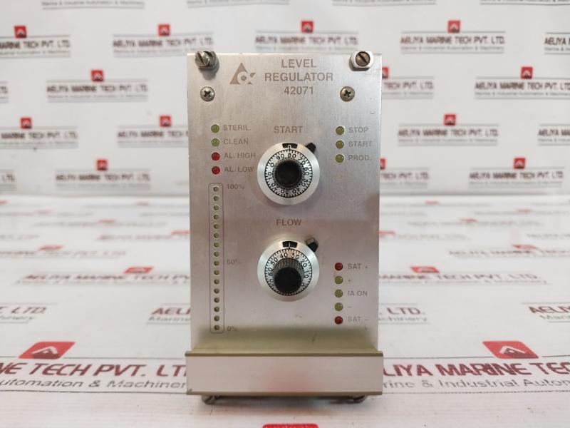 Tetra Pak 42071-101 Level Regulator Control 927108/9A