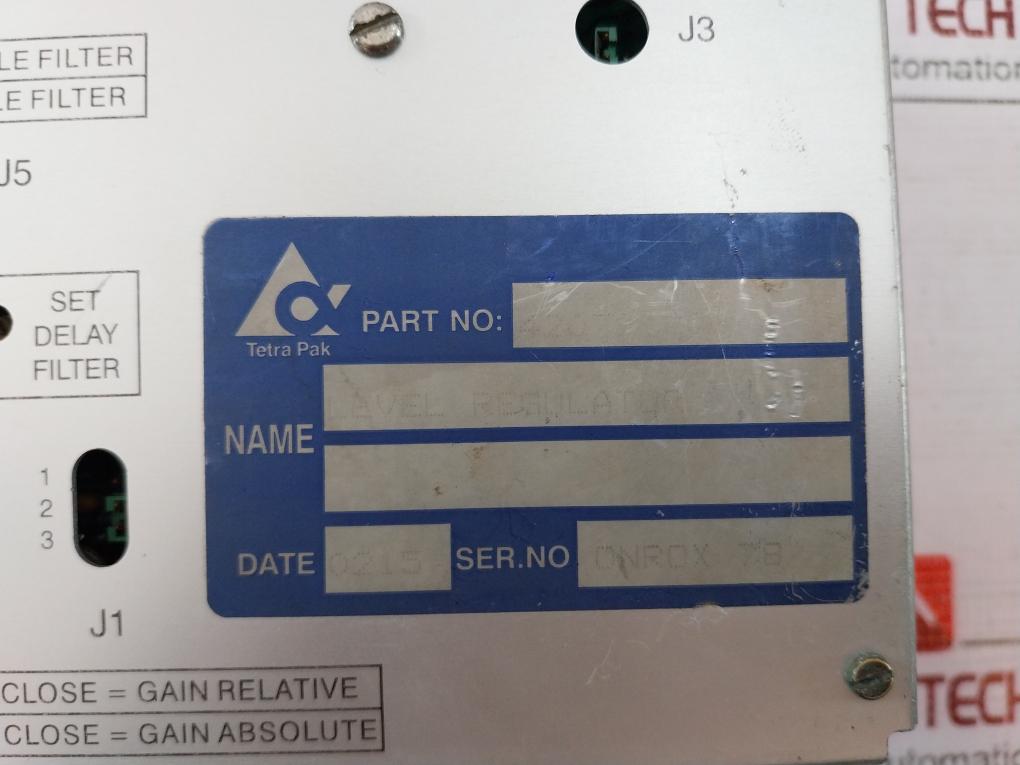 Tetra Pak 42071-201 Level Controller 927267-9