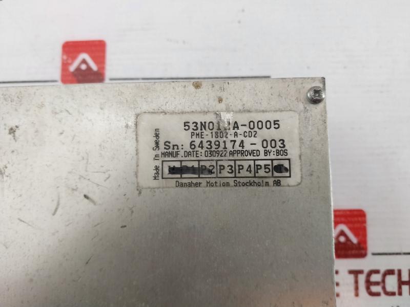 Tetra Pak Pme-1802-a-cd2 Motor Controller 230Vac 195Vdc 0-180Vdc Rpc 311