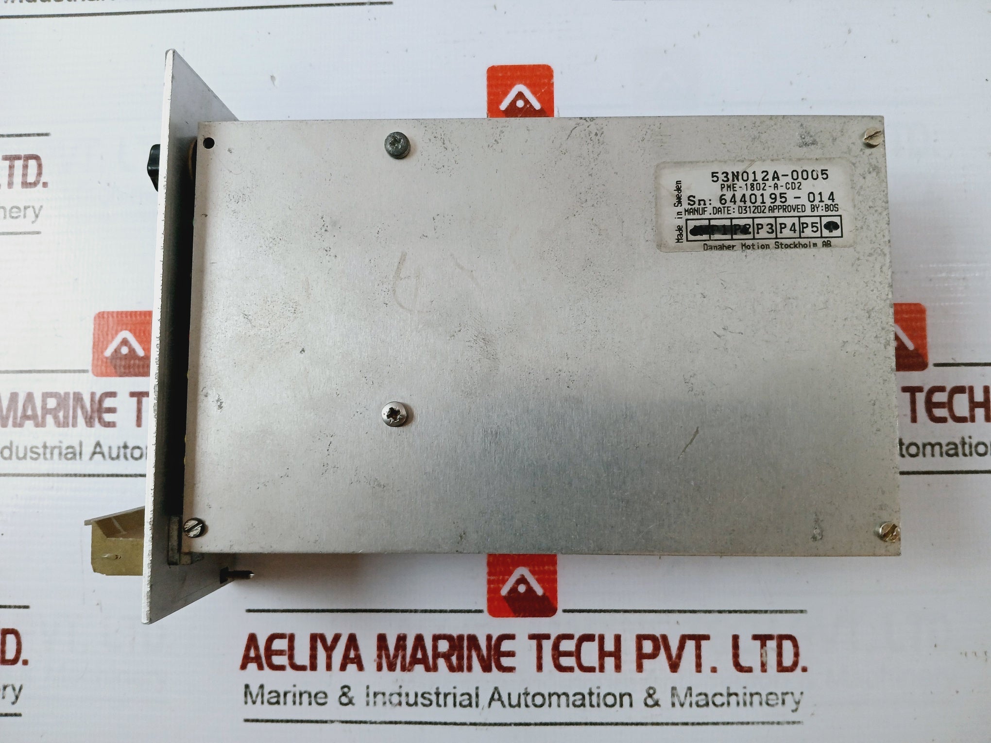 Tetra Pak Pme-1802-a-cd2 Motor Controller 53N012A-0005 Rpc 320 0527