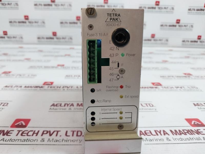 Tetra Pak Pme-1802-a-cd2 Motor Controller 53n012a Rev 0005 230 Vac 90430-67