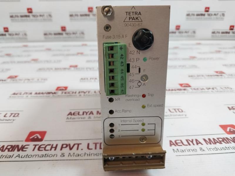 Tetra Pak Pme-1802-a-cd2 Motor Controller 90430-67 53n012a 230 Vac