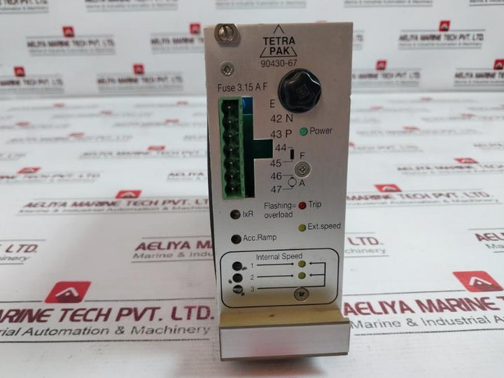 Tetra Pak Pme-1802-a-cd2 Motor Controller Module 90430-67 53N012A 230 Vac