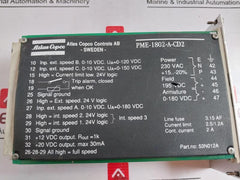 Tetra Pak Pme-1802-a-cd2 Motor Controller Module 90430-67 53N012A 230 Vac