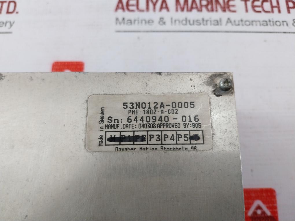 Tetra Pak Pme-1802-a-cd2 Power Supply Module 53n012a-0005 230vac 2a 180vdc