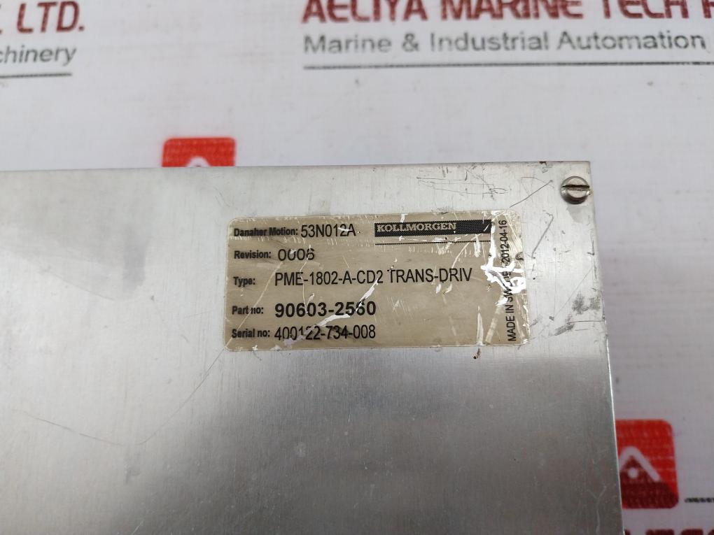 Tetra Pak Pme-1802-a-cd2 Power Supply Module 90603-2560 195 Vdc