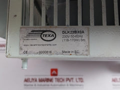 Texa Centrifugal Fan Ac 400V B 50/60Hz Dlk22Bx0A