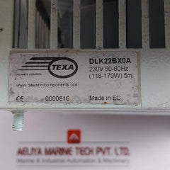 Texa Centrifugal Fan Ac 400V B 50/60Hz Dlk22Bx0A