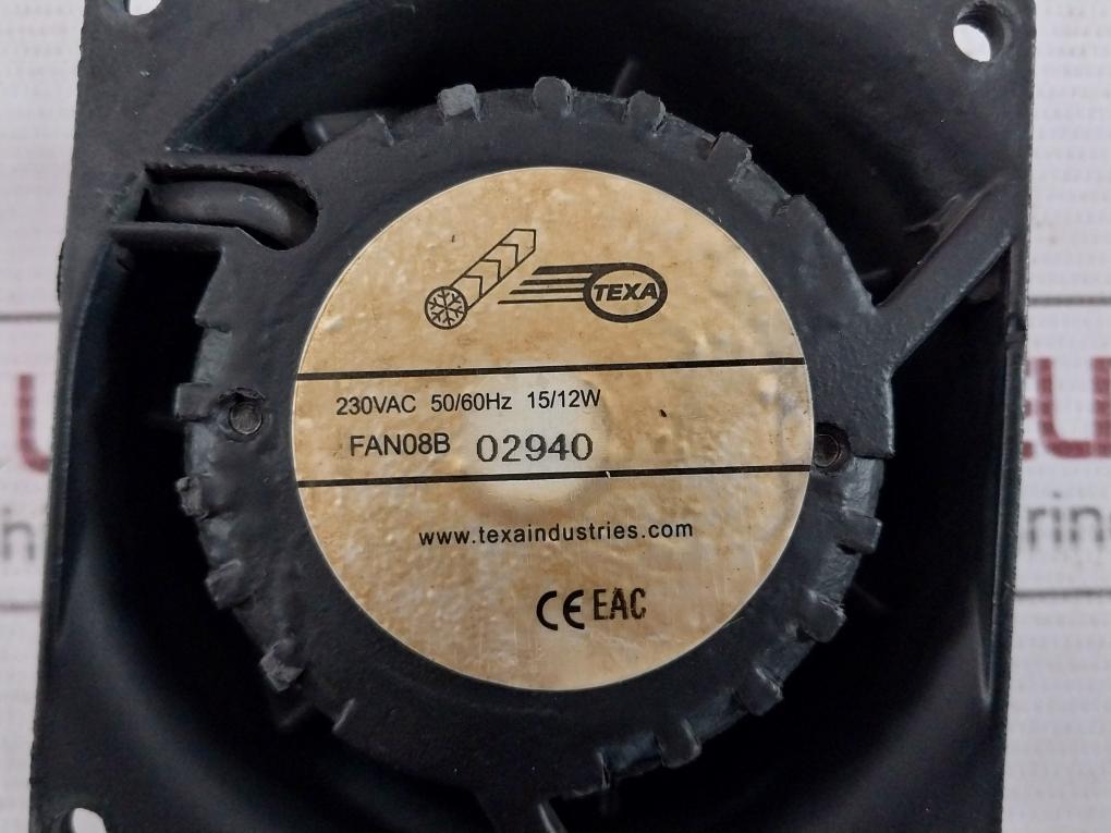 Texa Fan08Bn0B Cooling Fan Fan08B 230Vac 50/60Hz 15/12W