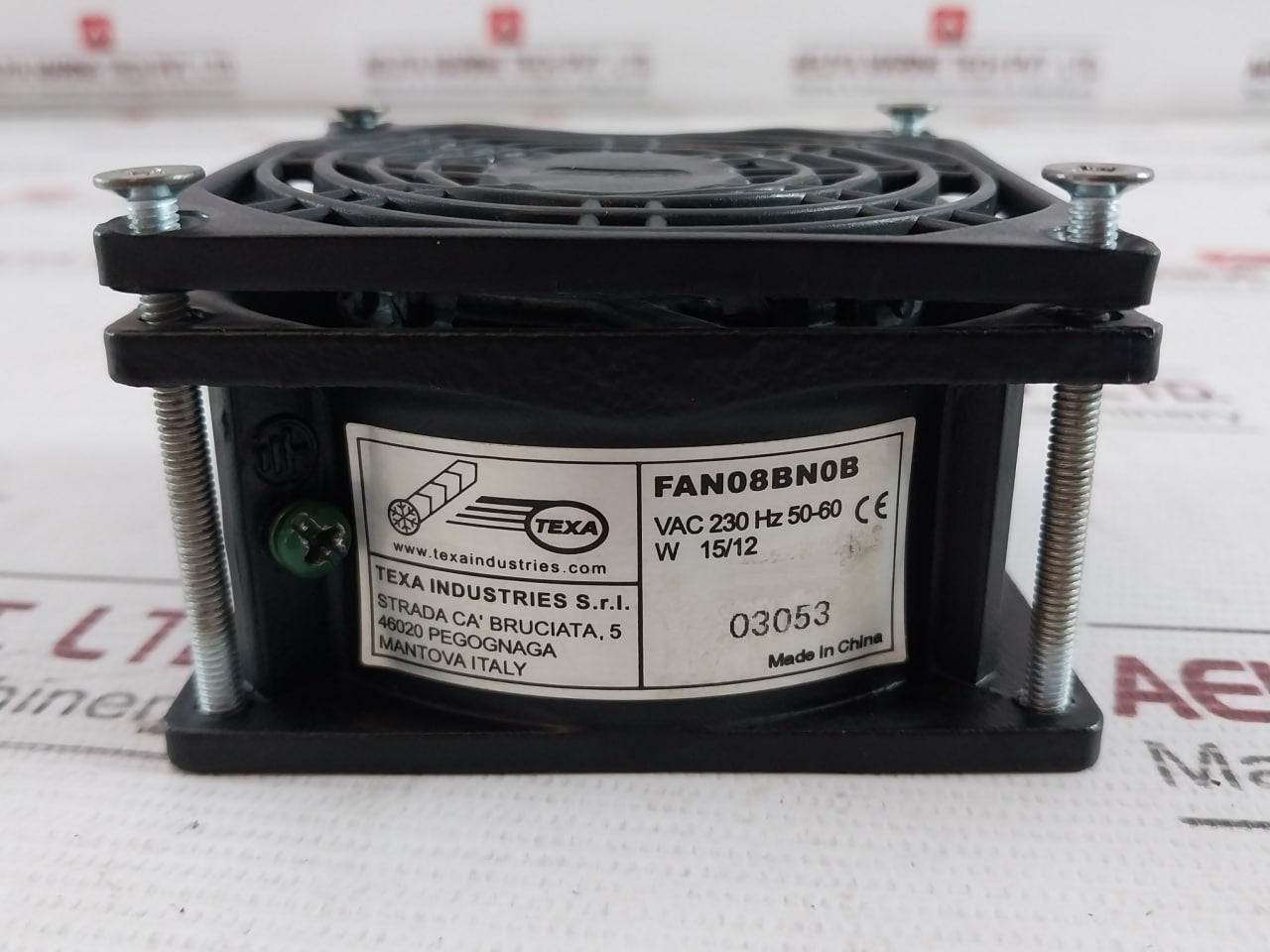 Texa Fan08Bn0B Cooling Fan Fan08B 230Vac 50/60Hz 15/12W