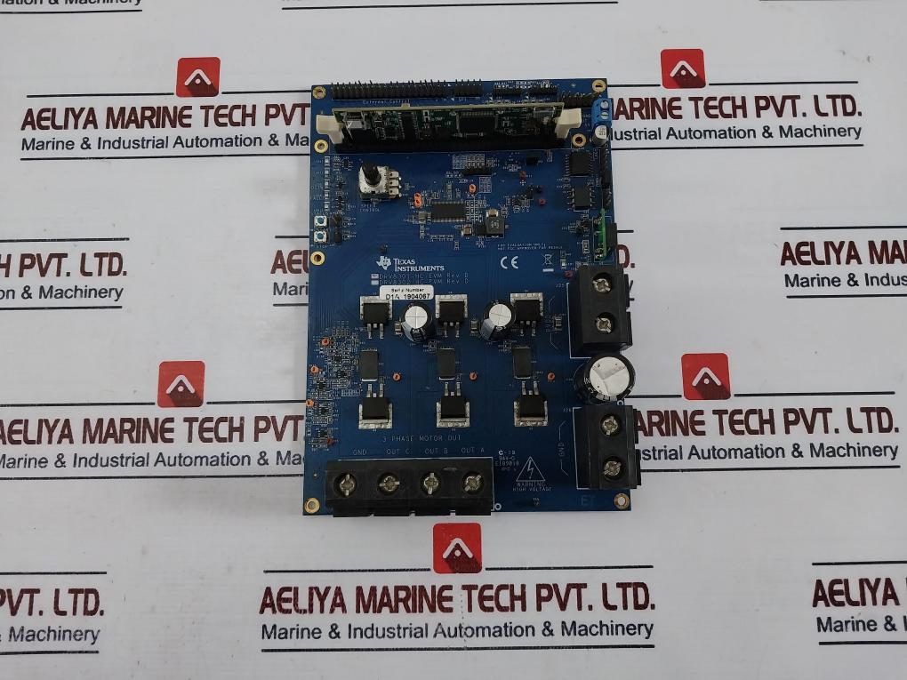 Texas DRV8301-HC-EVM 3 Phase Motor Out F2806X ISO Control Card Rev D 94V