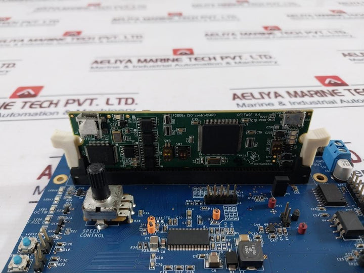 Texas DRV8301-HC-EVM 3 Phase Motor Out F2806X ISO Control Card Rev D 94V