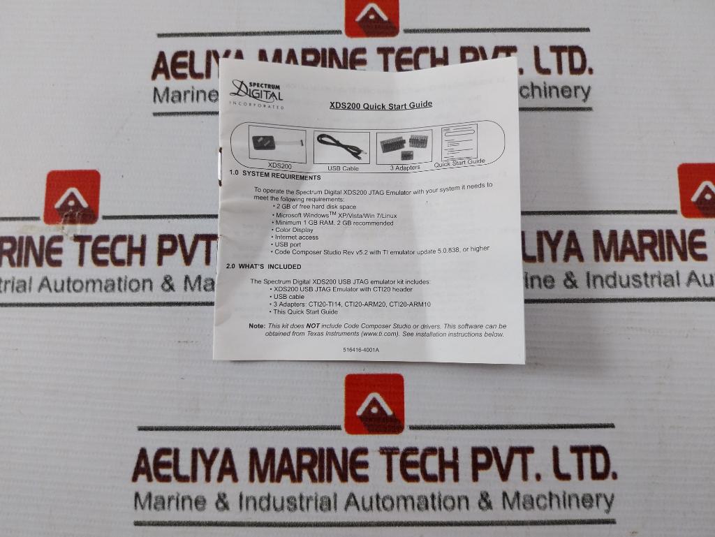 Texas Instruments Tmdsemu200 Jtag Debug Probe Emulator Rev A