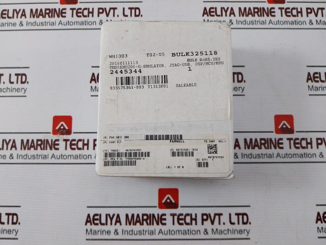 Texas Instruments Tmdsemu200 Jtag Debug Probe Emulator Rev A