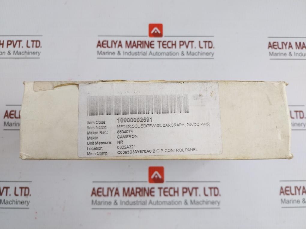 Edgewise Bargraph Meter Fg-101-b 2 Texmate 24Vdc 4 To 20 Ma
